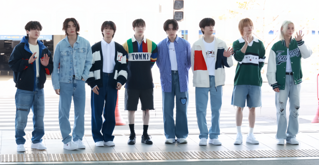 Stray Kids at Incheon International Airport, May 2024. (Photo: TV10, CC BY 3.0, via Wikimedia Commons)