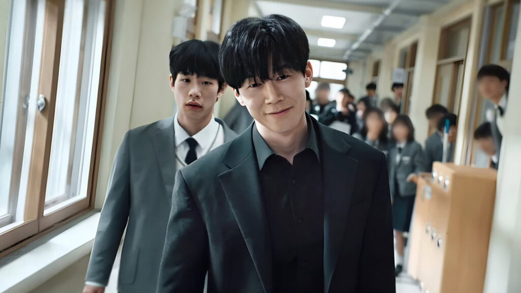 Scene still from Teach You a Lesson (참교육) (Netflix)