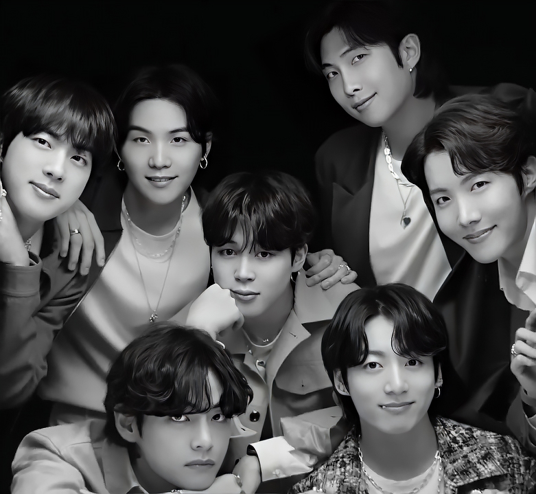 BTS in a 2022 promotional shoot. (Photo: Samsung Saudi Arabia, CC BY 3.0, via Wikimedia Commons)