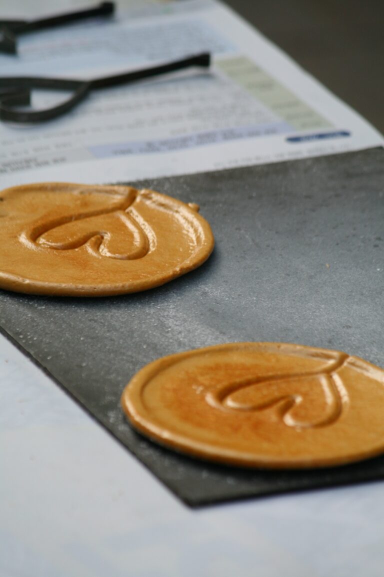 Dalgona, Korea's honeycomb sponge-sugar candy, made from just sugar and baking soda.