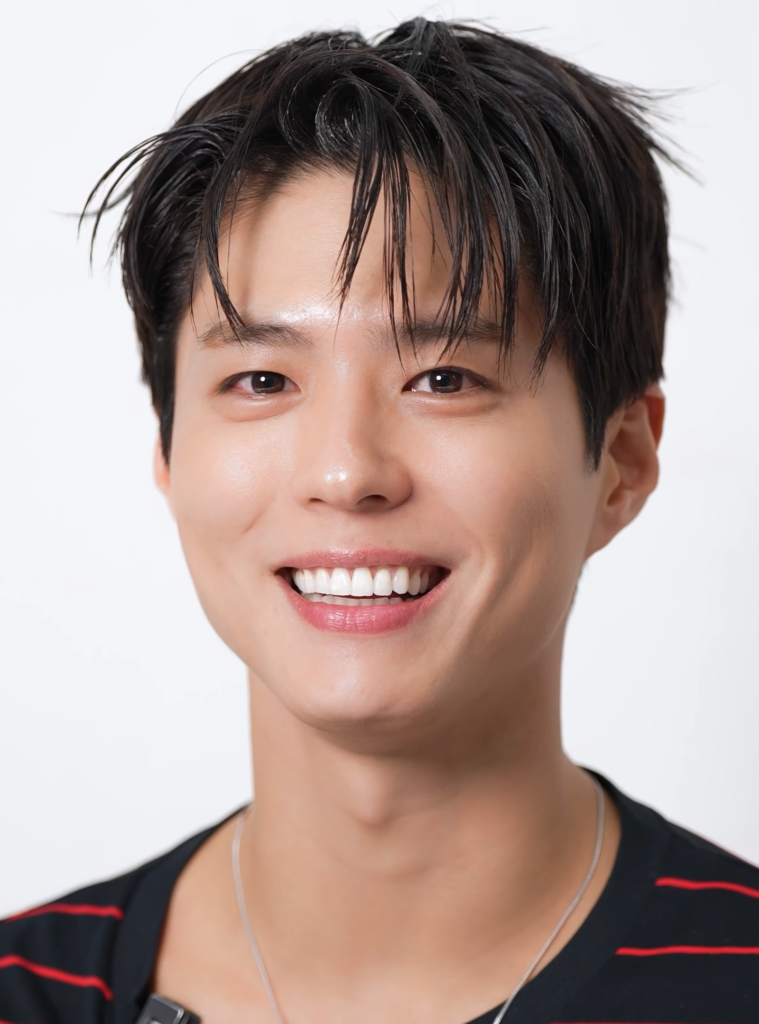 Park Bo-gum, who plays Yoon Dong-ju, in a Marie Claire Korea shoot during the Good Boy promo cycle (April 2025). Photo: Marie Claire Korea via Wikimedia Commons, CC BY-SA 3.0.