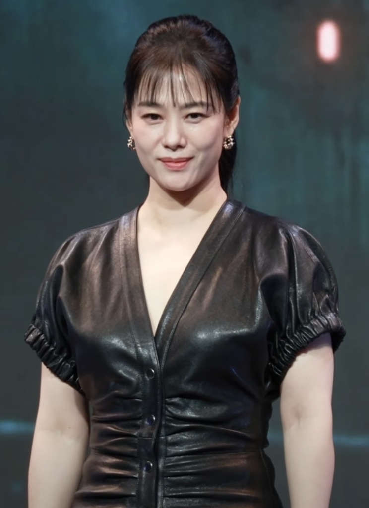 Kim Hyun-joo (김현주), who plays attorney Min Hye-jin in Hellbound, in October 2024. This is a press photo, not a still from the show. (Photo: TV10end, CC BY 3.0 via Wikimedia Commons)