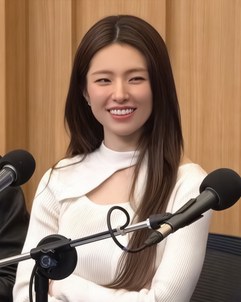 Ha Young (하영), who plays trauma nurse Cheon Jang-mi, at a January 2025 radio appearance. This is a press/event photo, not a still from the show. (Photo: SBS Radio 에라오, CC BY 3.0 via Wikimedia Commons)