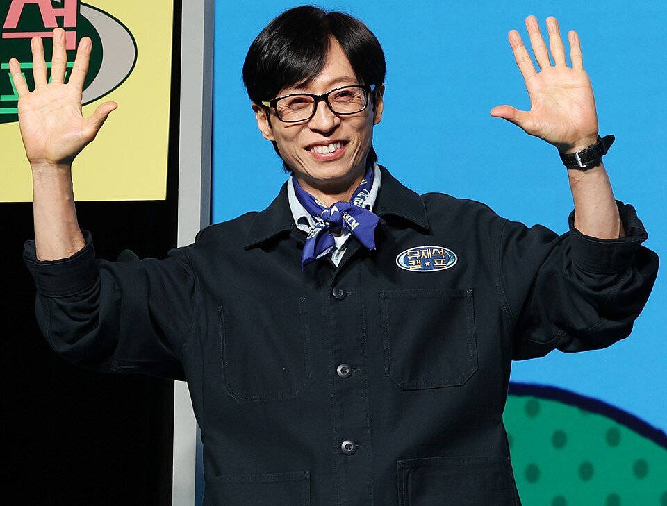 Yoo Jae-suk, the camp leader and Korea's "National MC."